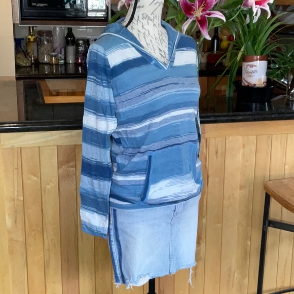 NWOT, prAna Daniele Lightweight Space Dyed Knit Hooded LS  Pullover Sz M - Picture 4 of 13